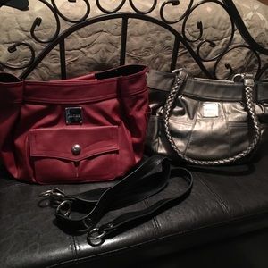 Two Miche shells and one insert, with straps